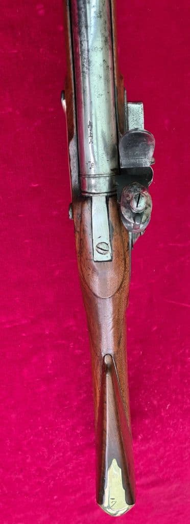X X X SOLD X X X A NAPOLEONIC ERA British Tower Brown Bess flintlock musket. Good cond. Ref 3938.